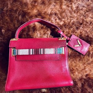 Valentino Garavani Red Leather Bag